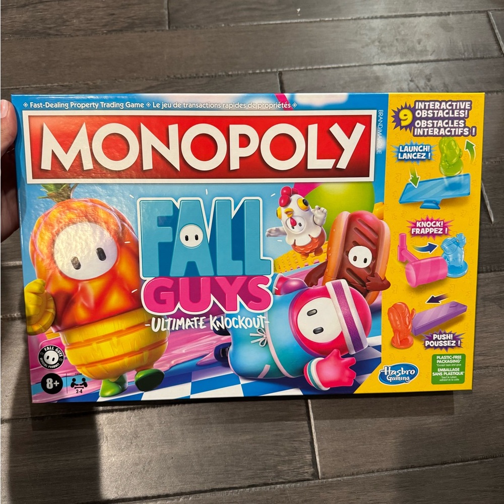 Monopoly Fall Guys Board Game